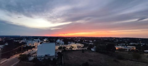 Natural landscape, Bird's eye view, View (from property/room), Sunset