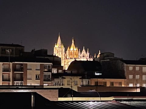 Night, City view, Landmark view