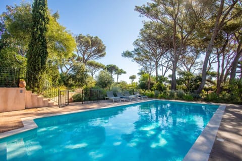 Property building, Living room, Swimming pool