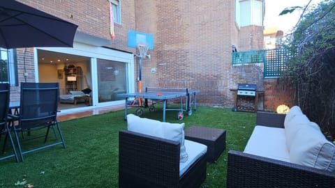 Patio, Garden, Garden view