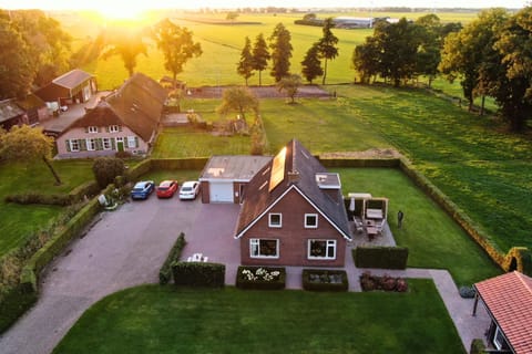 Property building, Sunset