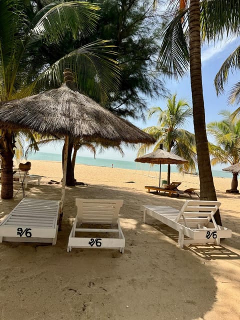 Beach, Sea view, sunbed