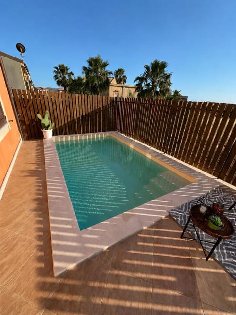 View (from property/room), Swimming pool, Sunset