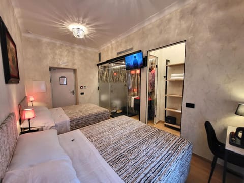 TV and multimedia, Bedroom, furniture, heating, safe, towels, wardrobe, air conditioner