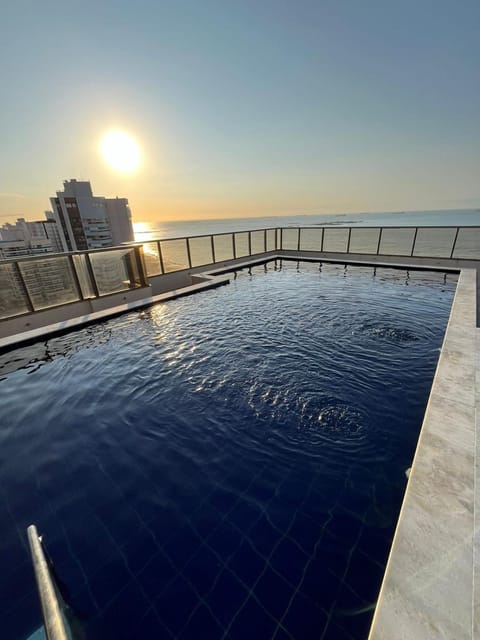 Natural landscape, Pool view, Swimming pool, Sunrise, Sunset