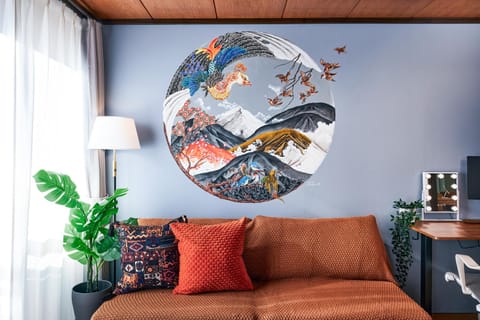 Living room, Decorative detail