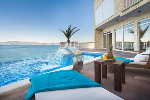 Swimming pool, furniture