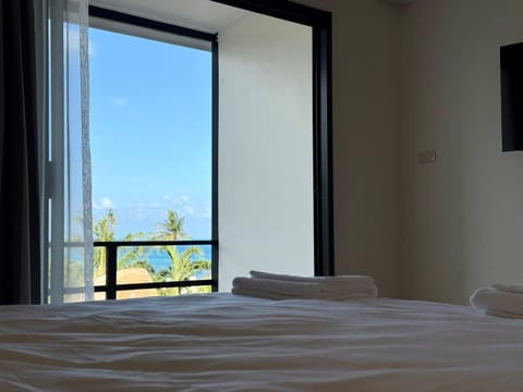 Bed, View (from property/room), Sea view