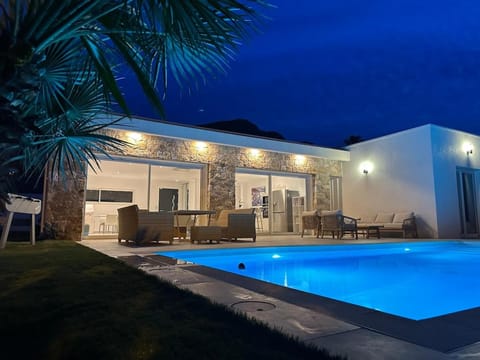 Property building, Patio, Pool view, Swimming pool