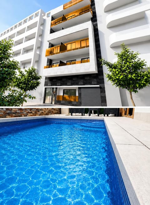Property building, Swimming pool