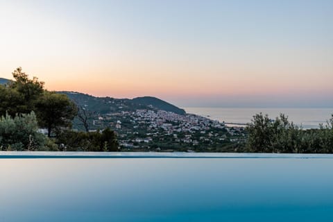 Natural landscape, Sea view, Sunset