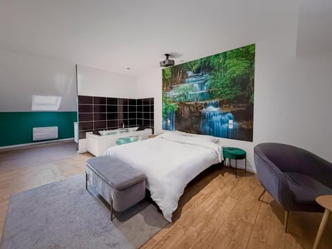 Studio Design N3 avec Jacuzzi & Ambiance Cozy Apartment in Hauts-de-France