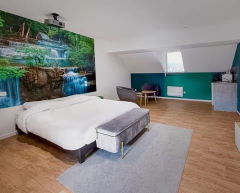 Studio Design N3 avec Jacuzzi & Ambiance Cozy Apartment in Hauts-de-France