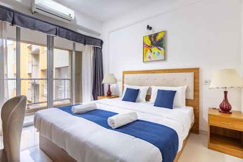 Bed, Bedroom, air conditioner