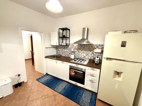 Kitchen or kitchenette, dishwasher, oven, stove