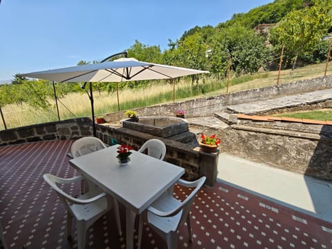 Natural landscape, Garden, View (from property/room), Living room, Dining area, Mountain view