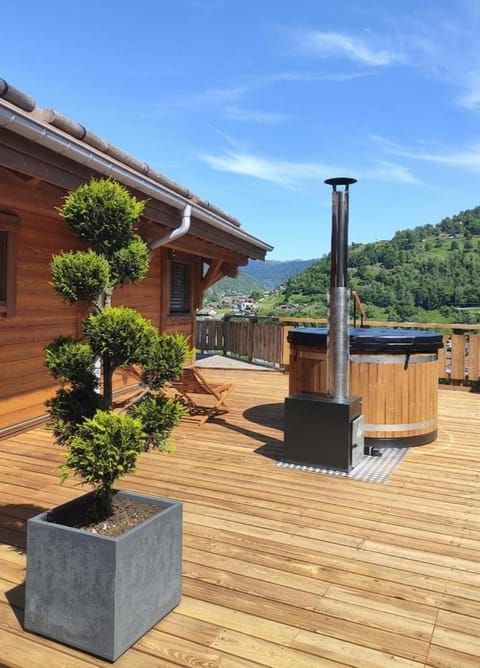 Hot Tub, View (from property/room), Balcony/Terrace, Open Air Bath