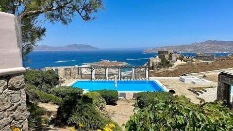 Pool view, Sea view, Swimming pool