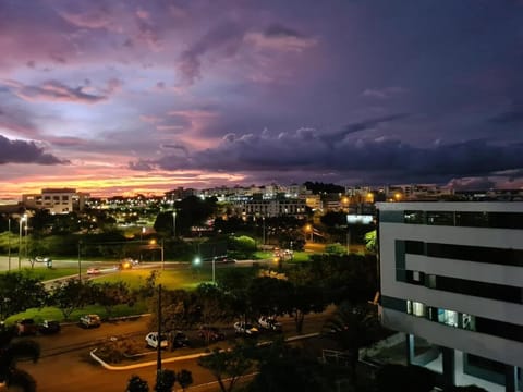 Night, Natural landscape, Bird's eye view, City view, Sunset