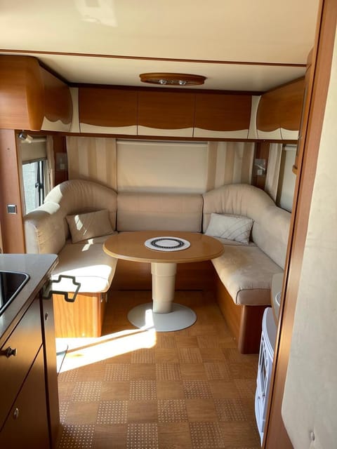 Caravana estática en CAMPING MEDITERRANEO Calpe Campground/ 
RV Resort in Calp