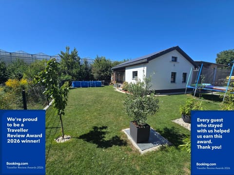 Natural landscape, Garden, Garden view, Swimming pool