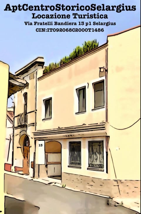 Property building, Text overlay