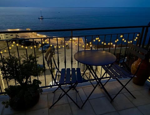 Night, Natural landscape, View (from property/room), Balcony/Terrace, Sea view