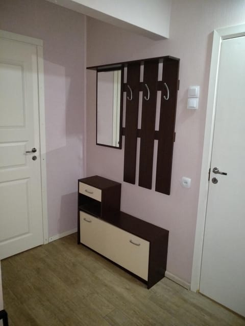 Photo of the whole room, wardrobe