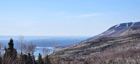 Spring, Mountain view, River view