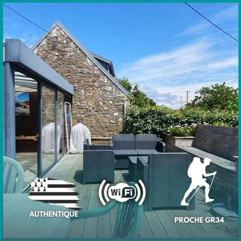 Ty Kichen Mor - campagne - wifi House in Crozon