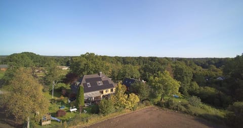 Property building, Natural landscape, Bird's eye view