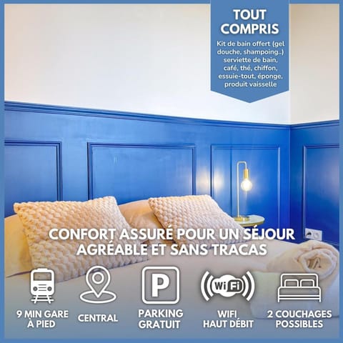 L'Étoilé - Parking Gratuit, Confort & Design Chic Apartment in Brittany