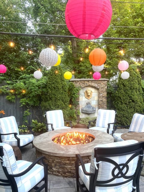 Patio, Garden, Garden, Seating area