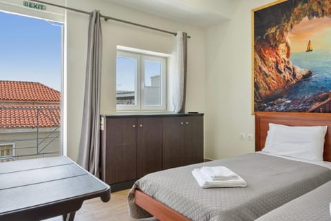 Property building, Living room, Bedroom