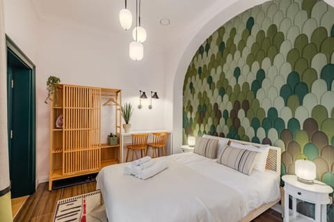 Bed, Bedroom, wardrobe