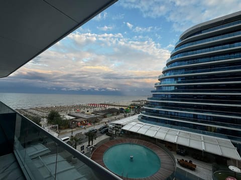 Property building, View (from property/room), Sea view, Swimming pool