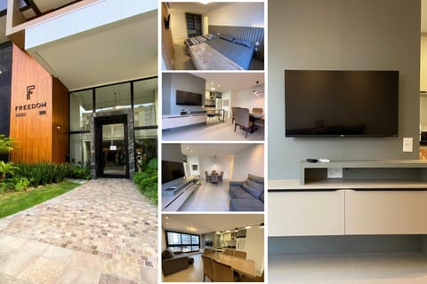 Property building, Bed, TV and multimedia, Living room, Bedroom, air conditioner