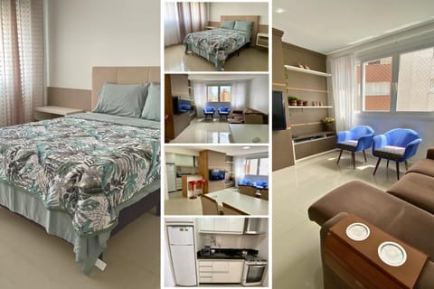 Bed, TV and multimedia, Kitchen or kitchenette, Living room, Photo of the whole room, Seating area, Bedroom
