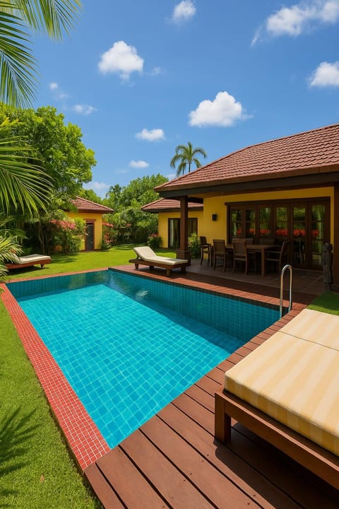 Property building, Swimming pool