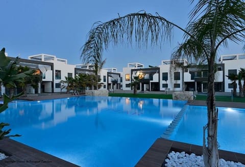 Swimming pool, Sunset