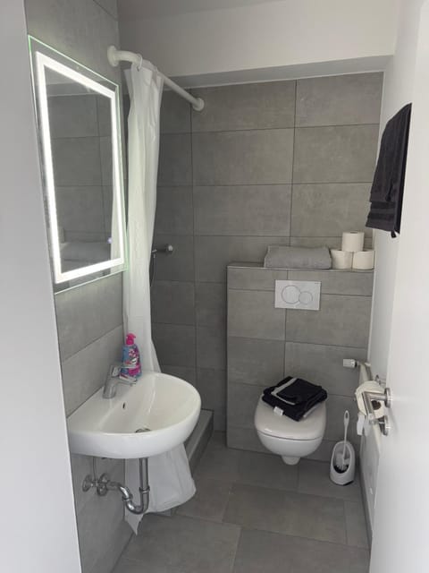 Shower, Toilet, Bathroom, towels