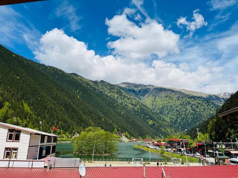 Property building, Nearby landmark, Spring, Day, Natural landscape, View (from property/room), Balcony/Terrace, City view, Garden view, Lake view, Landmark view, Mountain view, Quiet street view