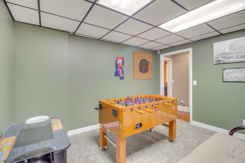 Game Room and Fire Pit Riverfront Home in Ellijay! House in East Ellijay