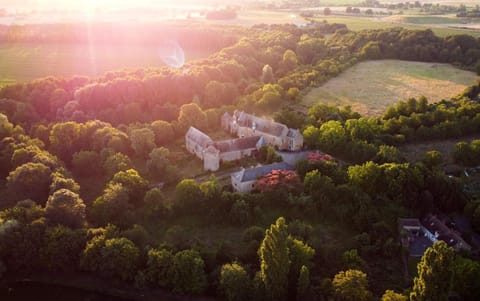 Bird's eye view, Sunset