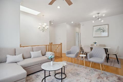Living room, Seating area, Dining area