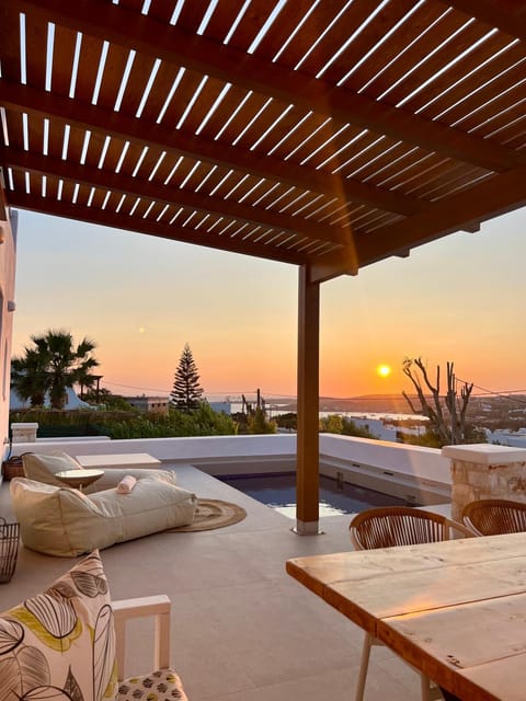 Garden, Balcony/Terrace, Swimming pool, Sunset