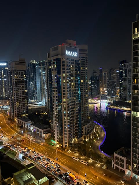 Night, Bird's eye view, City view