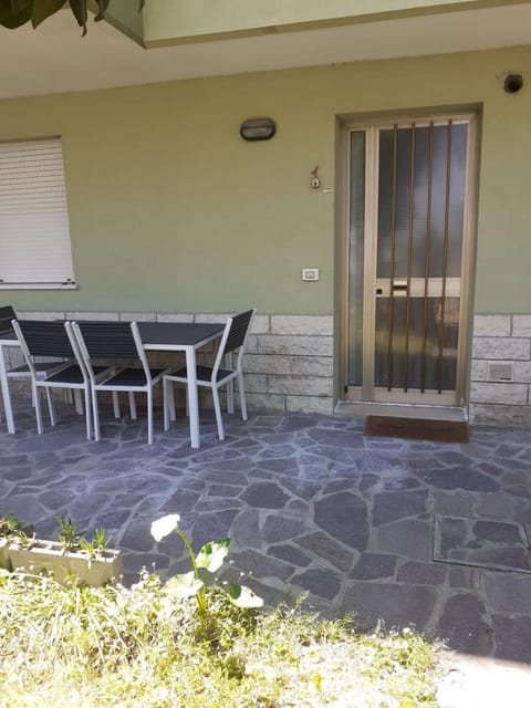 Property building, Patio