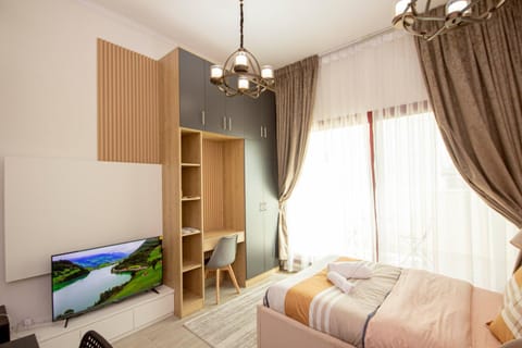 Bed, Bedroom, towels, wardrobe