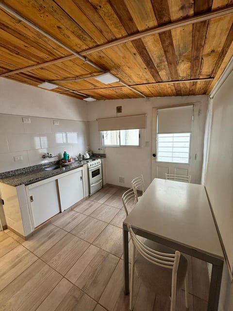 Kitchen or kitchenette, Living room, Dining area, oven, stove